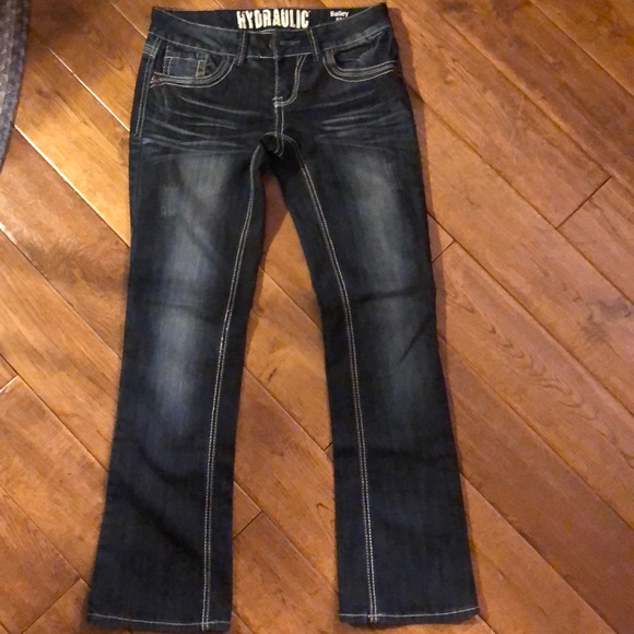 Hydraulic Jean Size 7/8 Short